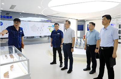 蔣曦到淮北高新區走訪企業